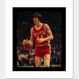 Pete Maravich - Vintage Design Of Basketball Posters and Art